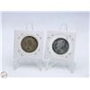 Image 2 : CANADIAN 50 CENT PIECES 1957 & 1966