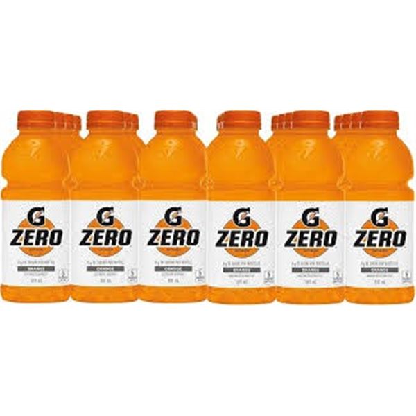 24 X 591ML GATORADE ORANGE ZERO