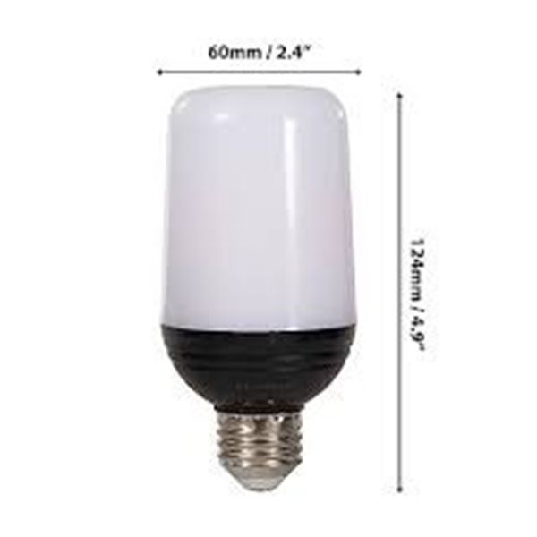 NEW W BOX 2PK LUMNUS LED FLAME LIGHT BULB EFFECT