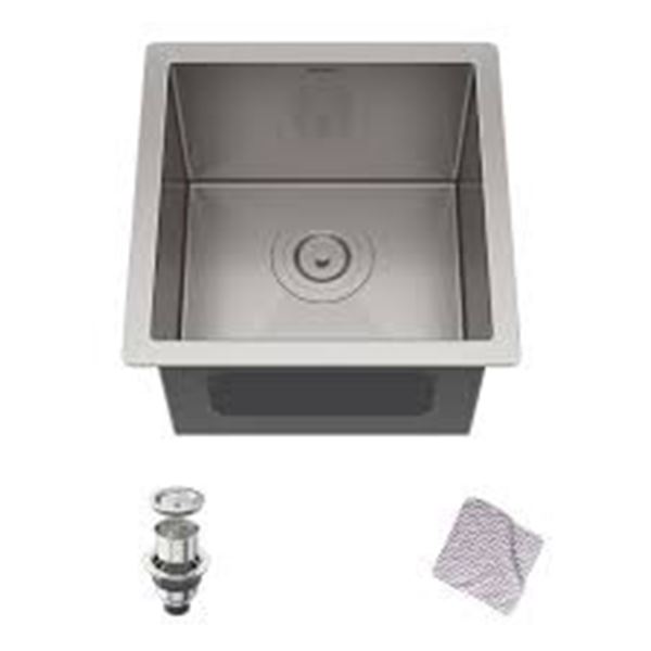BRAND NEW MENSARJOR KITCHEN SINK 14 X 14"