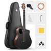 Image 1 : BRAND NEW DONNER 38" CARBON X WOOD GUITAR