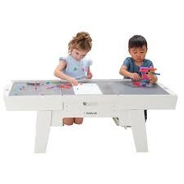 NEW PLAY AND GLOW BRICKS ACTIVITY TABLE
