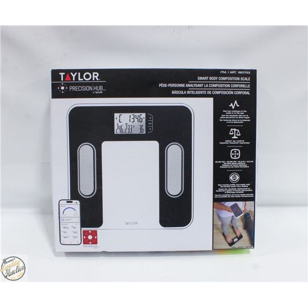 BRAND NEW TAYLOR SMART BODY COMPOSITION SCALE