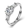 Image 5 : 1 CT GRA CERTIFIED ROUND BRILLIANT MOISSANITE