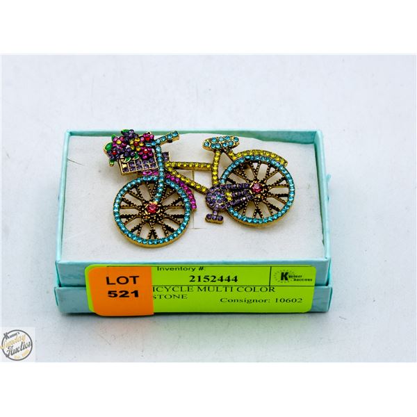 NEW BICYCLE MULTI COLOR RHINESTONE