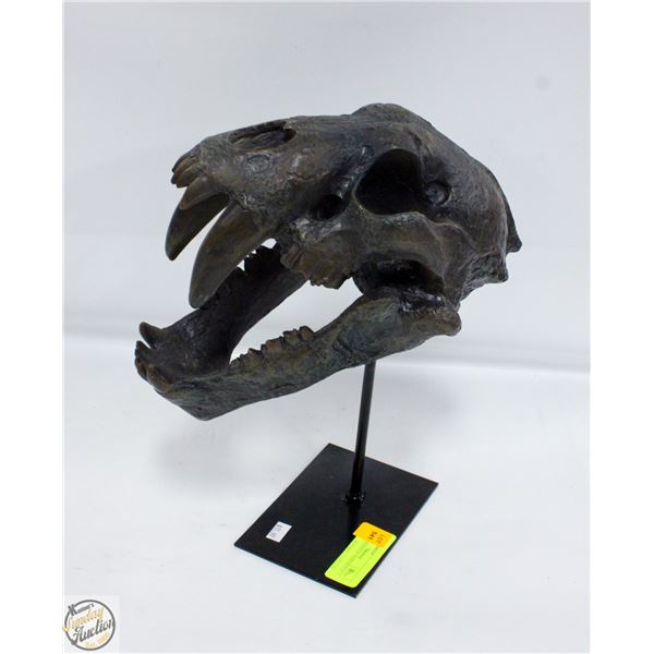 NEW SABER TOOTH TIGER REPLICA SKULL