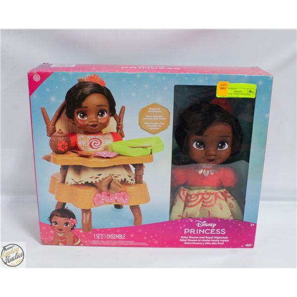 BRAND NEW DISNEY PRINCESS BABY MOANA AND