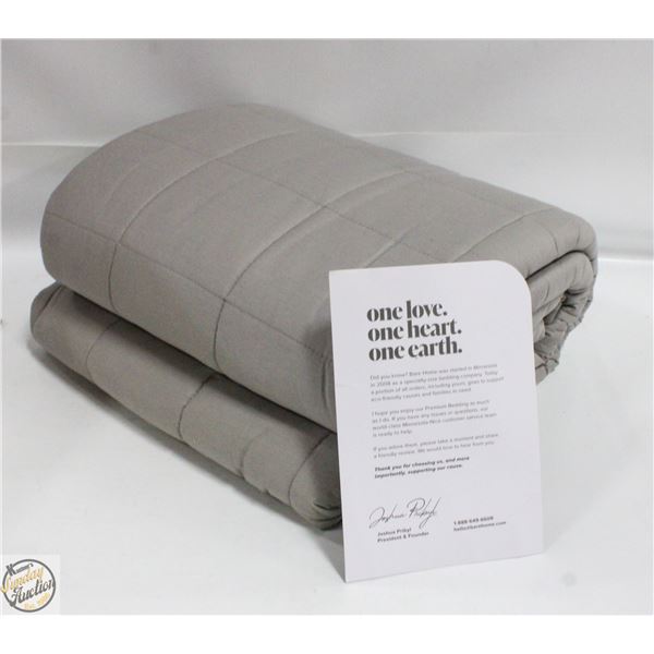 NEW COTTON WEIGHTED BLANKET 50" X 80"