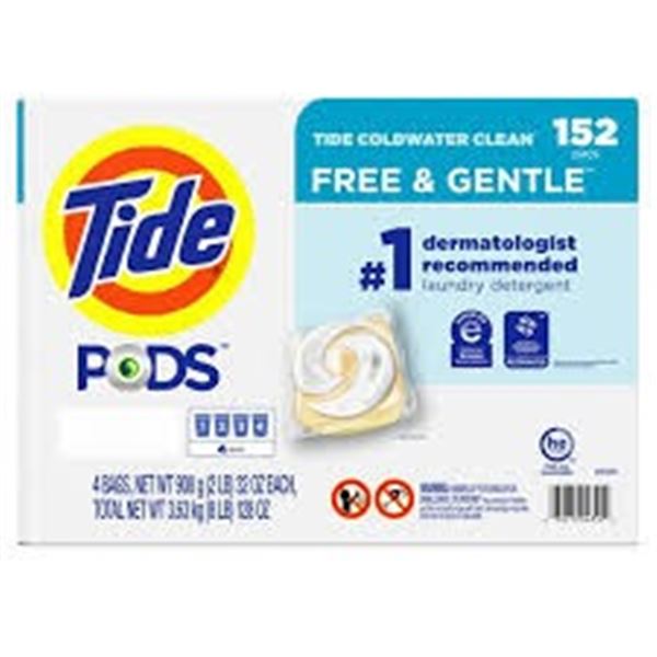 152CT TIDE PODS FREE & GENTLE