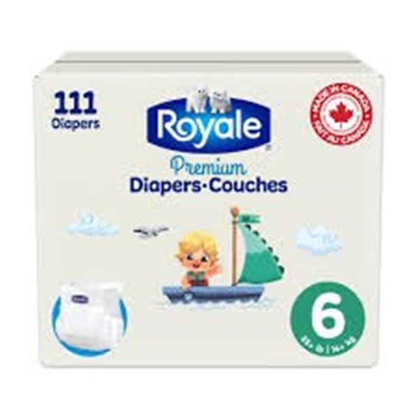 111CT SIZE 6 ROYALE PREMIUM DIAPERS