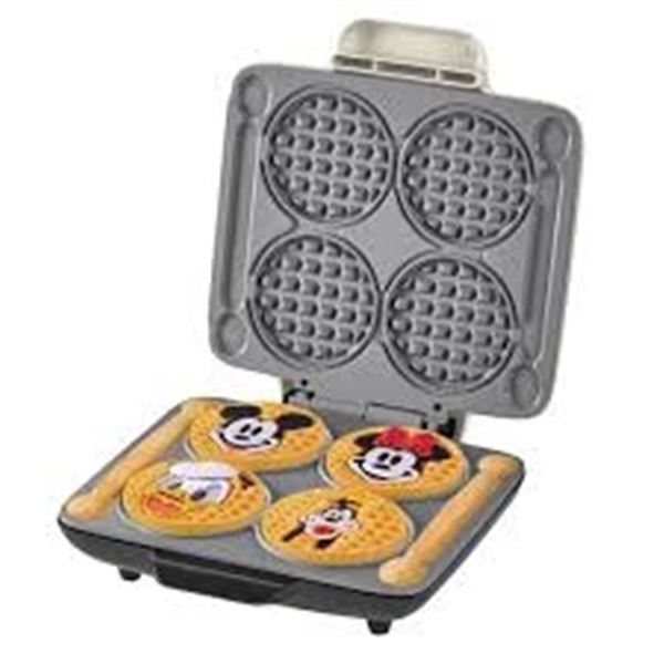 NEW DISNEY NO-DRIP WAFFLE MAKER