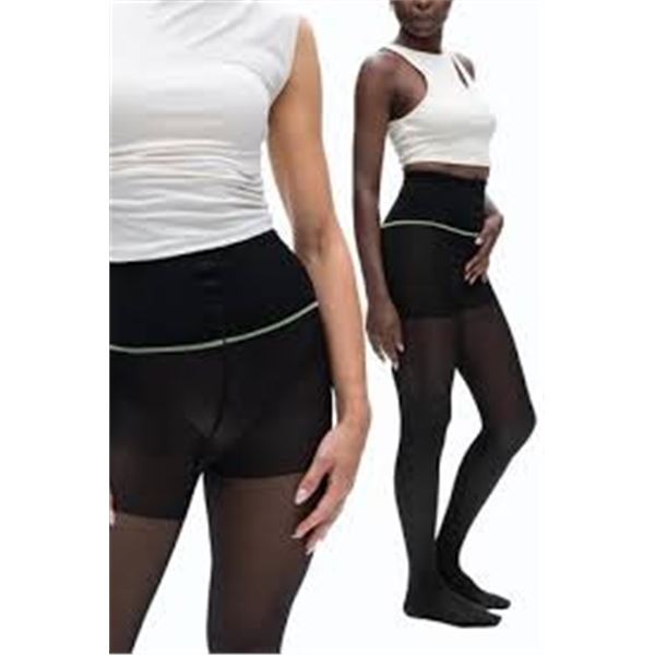 NEW W BOX 2PK SHEERTEX RIP RESIST TIGHTS XL