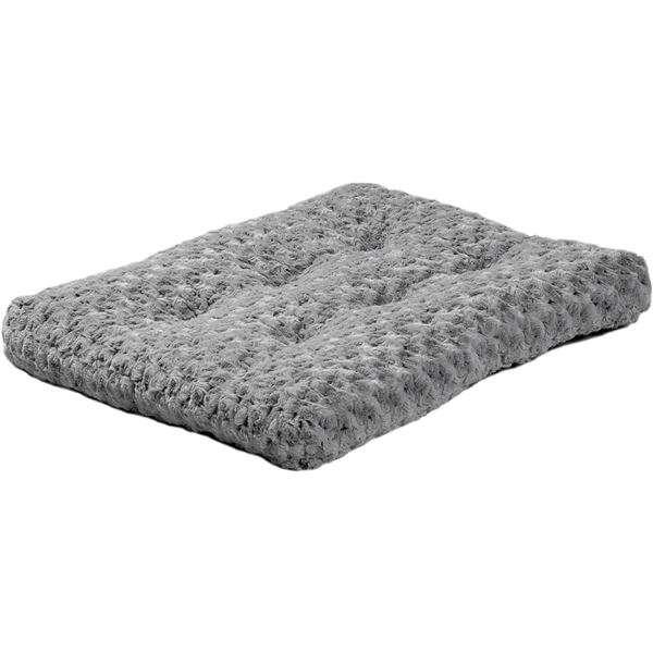 NEW QUIET TIME DELUXE OMBRE SWIRL PET BED - GREY