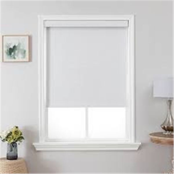 BRAND NEW JOYDECO BLACKOUT ROLLER SHADES 23X75"