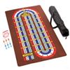 Image 1 : NEW TABLETOP CRIBBAGE GIANT 4 TRACK BOARD GAME SET