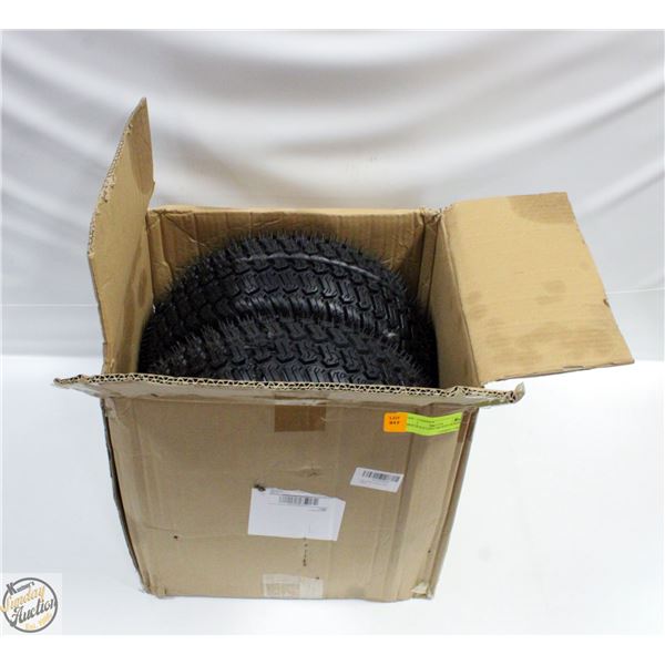 2PCS 16 X 6 LAWN MOWER WHEELS