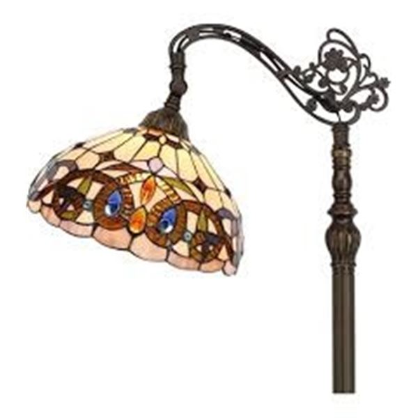 BRAND NEW TIFFANY STYLE FLOOR LAMP 12 X 84" IN BOX