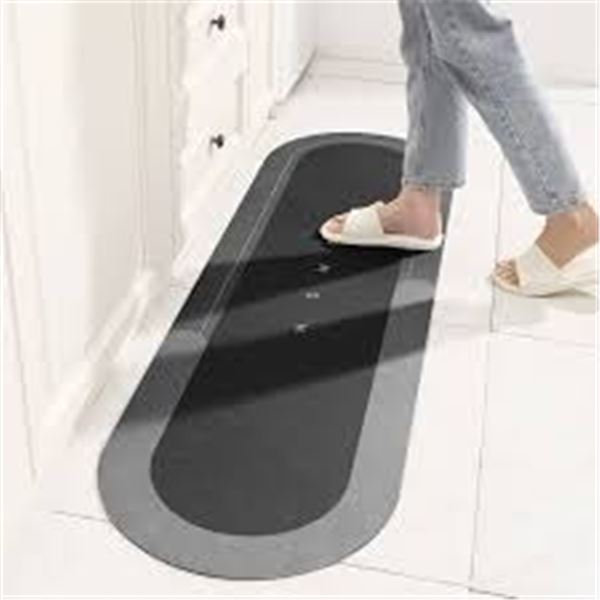 NEW SUPER ABSORBENT BATHMAT DARK GREY 45 X 150CM