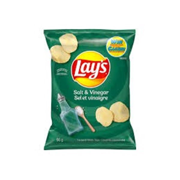 17 X 155G LAYS STAX SALT & VINEGAR