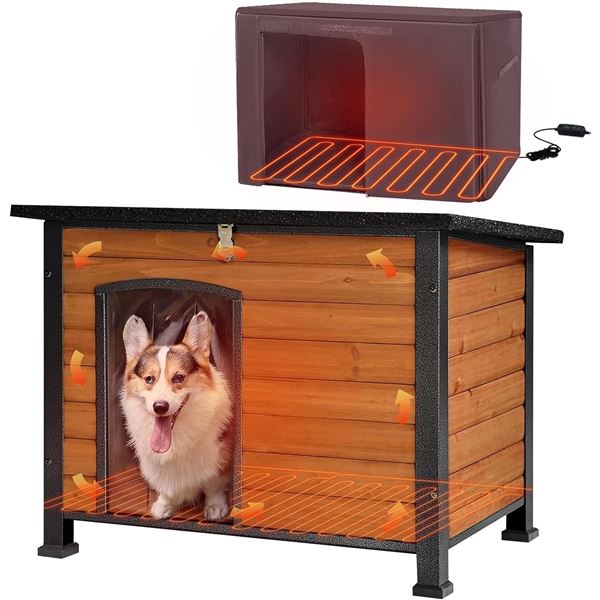 NEW AITIVITUVIN OUTDOOR DOG HOUSE WITH INSULATED