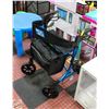 Image 1 : NEW WALKMATE ROLLATOR WALKER WITH CUP HOLDER