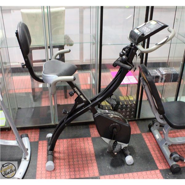 COMBINATION STATIONARY EXERCISE BIKE.