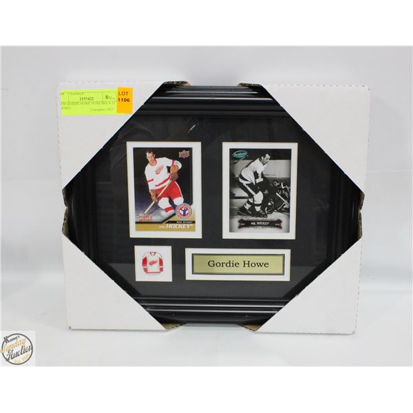 NEW GORDIE HOWE 10 INCHES X 12 INCHES