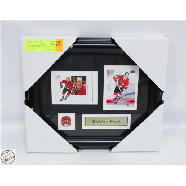 NEW BOBBY HULL 10 INCHES X 12 INCHES