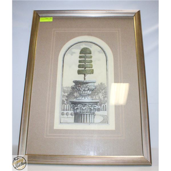 MATTED PRINT 30.5” X 22