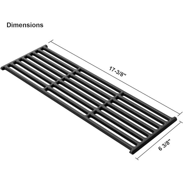 NEW BMMXBI 17-3/8" CAST IRON COOKING GRATE