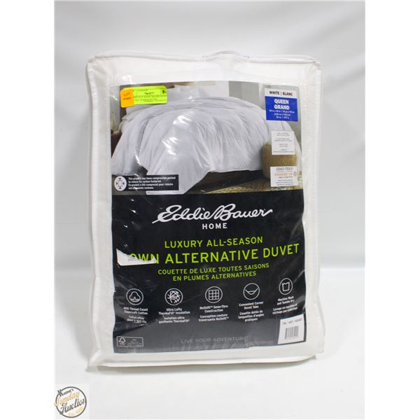 BRAND NEW EDDIE BAUER QUEEN SIZE ALL SEASON DUVET