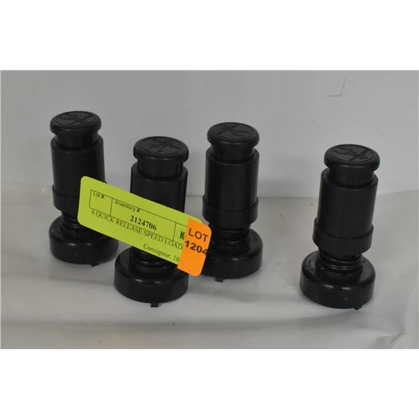 4 QUICK RELEASE SPEED LOADERS