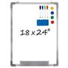Image 1 : BRAND NEW MAGNETIC WHITE BOARD DRY ERASE 18 X 24"