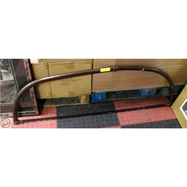 VINTAGE STEEL WOOD SAW 54" X 17"