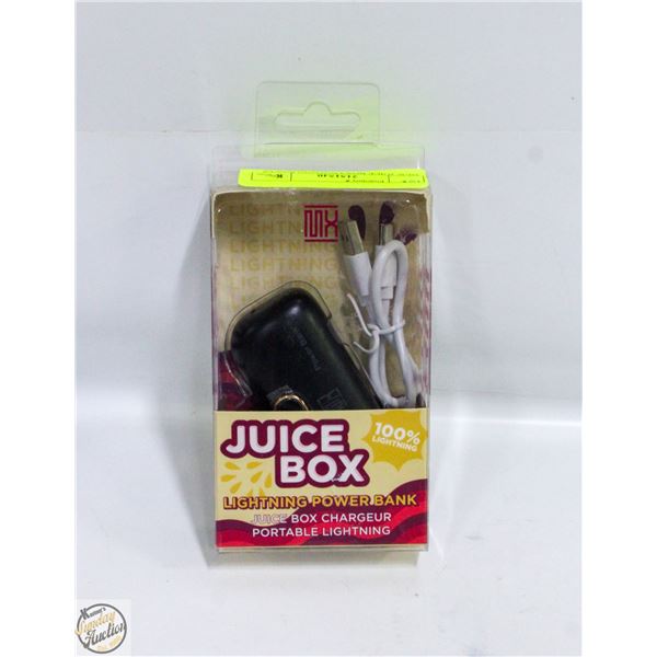 NEW JUICE BOX LIGHTING POWER