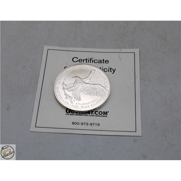 2022 UNITED STATES $1 ONE OZ FINE SILVER