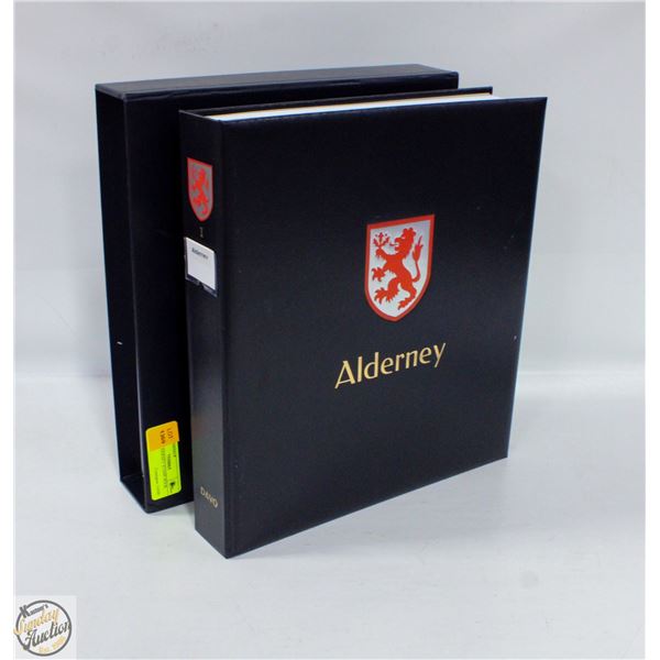 DAVO ALDERNEY STAMP BOOK