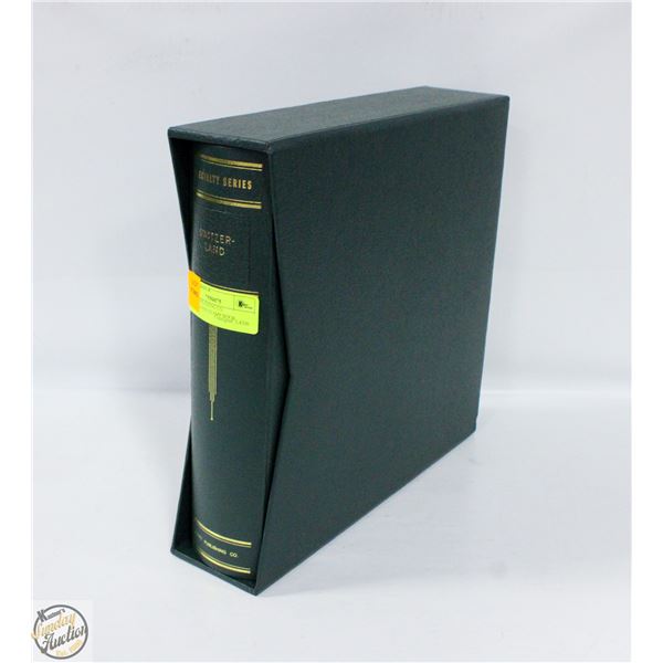 SCOTT PUBLISHING CO SWITZERLAND STAMP BOOK