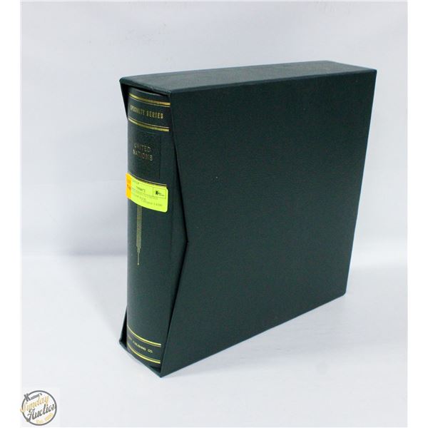 SCOTT PUBLISHING CO UNITED NATIONS STAMP BOOK