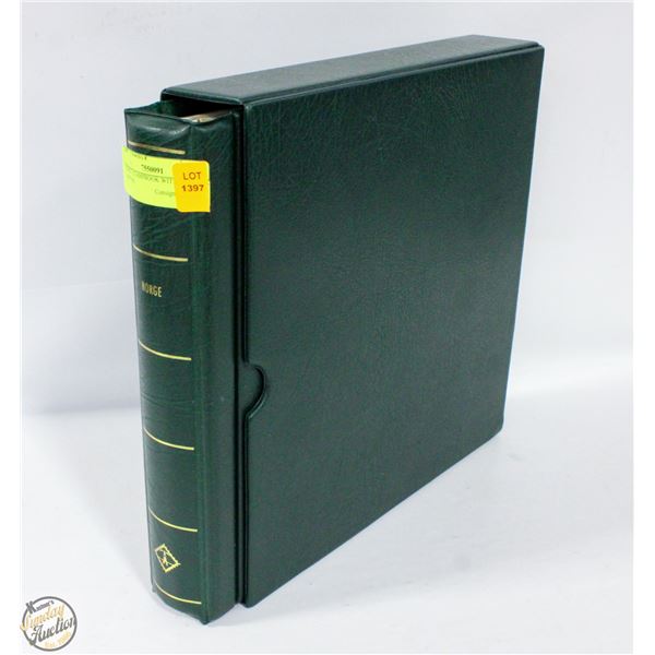 NORGE STAMPBOOK WITH STAMPS - VARYING