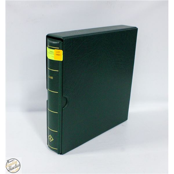 ISLAND STAMPBOOK WITH STAMPS - VARYING