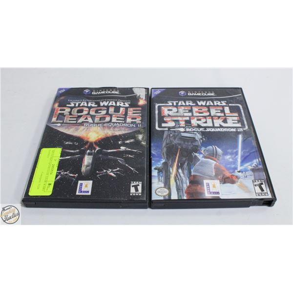 NINTENDO GAMECUBE STAR WARS GAMES