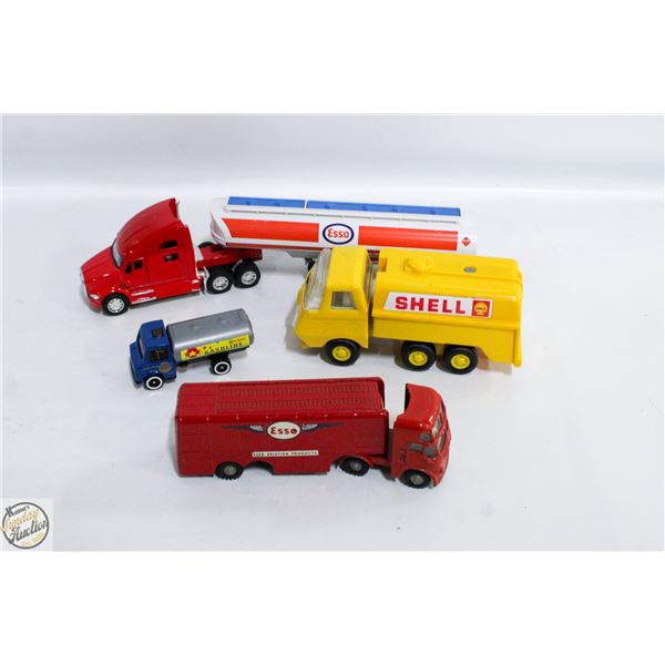 VINTAGE DIECAST TONKA SHELL TRUCK,