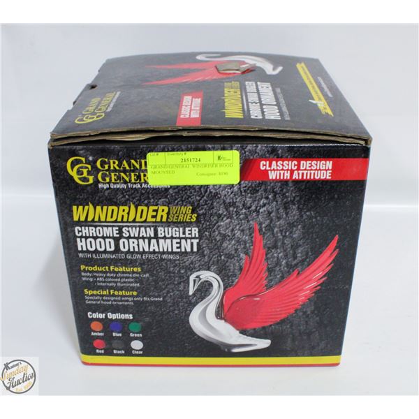 GRAND GENERAL WINDRISER HOOD MOUNTED