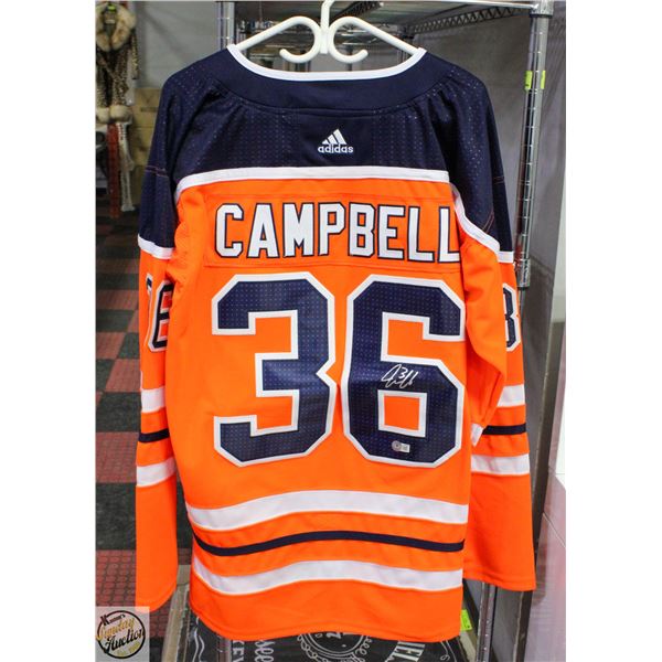 CAMPBELL AUTOGRAPHED AND AUTHENTICATED