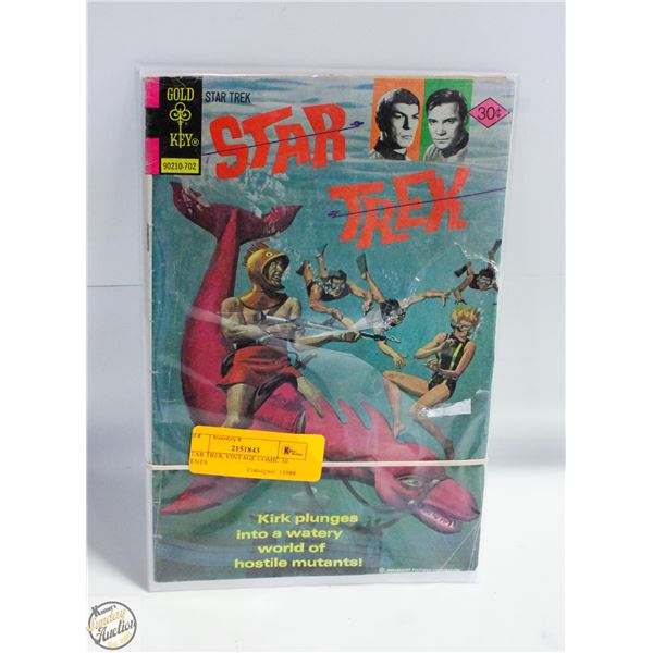 STAR TREK VINTAGE COMIC 30 CENTS