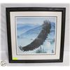 Image 1 : COA 1983 SOARING EAGLE PICTURE, 28"X28",