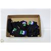 Image 1 : 12 NEW PAIRS OF BLACK COTTON GLOVES