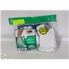 Image 1 : ANKLE SOCKS WHITE 6-12 SZ 6-PACK FRUIT OF THE LOOM