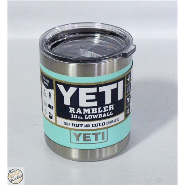 NEW YETI RAMBLER 10 OZ LOW BALL CUP